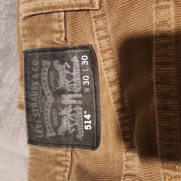 Levis Men's Brown Corduroy Pants - Picture 5 of 7